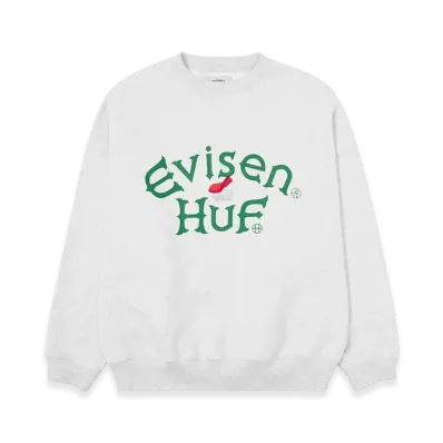 HUF x Evisen Sushi Crew Fleece "Ash Grey"