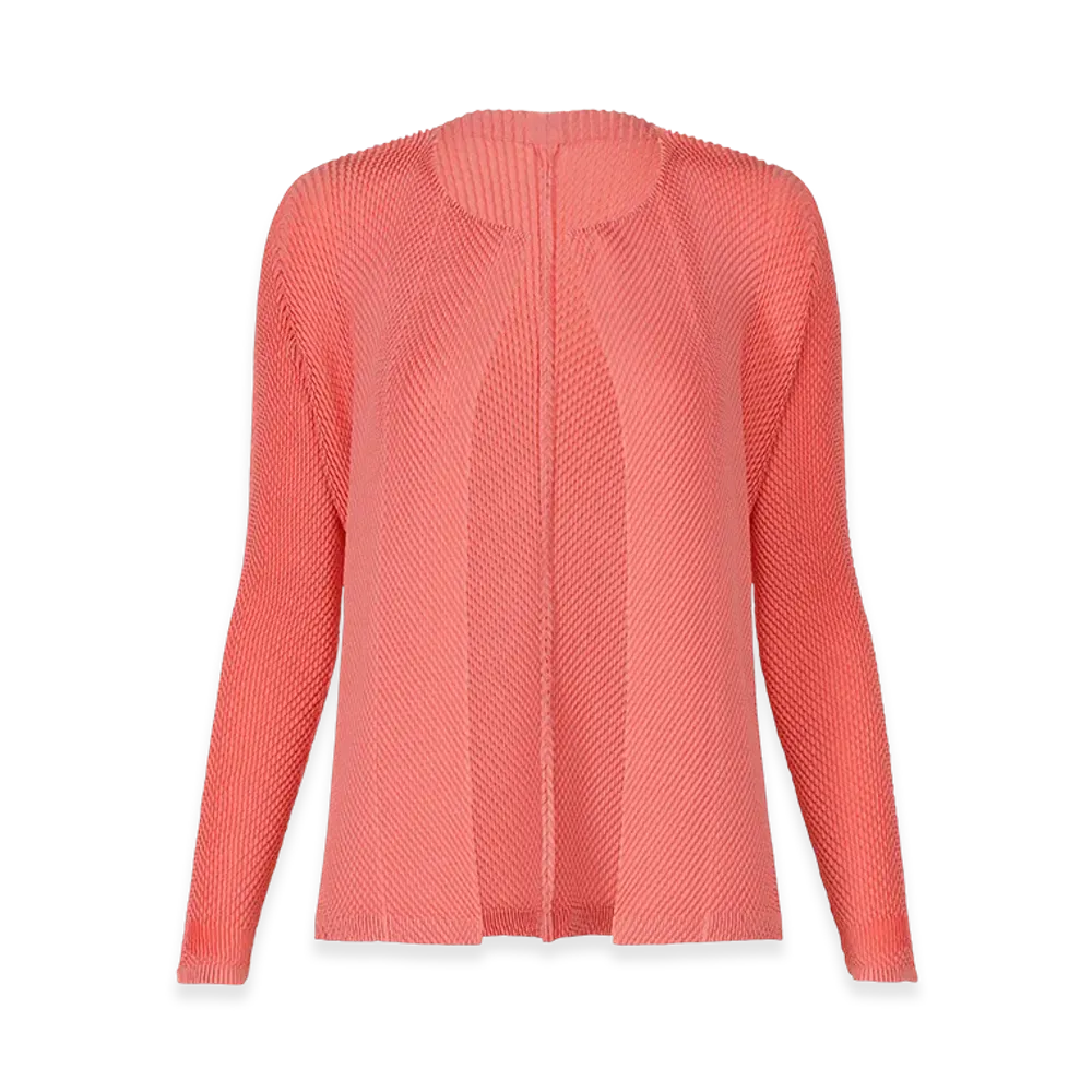 ISSEY MIYAKE Orbicular Pleats "Coral"