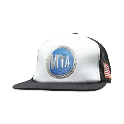 MTA x LFYT LOGO TRUCKER CAP "BLACK"