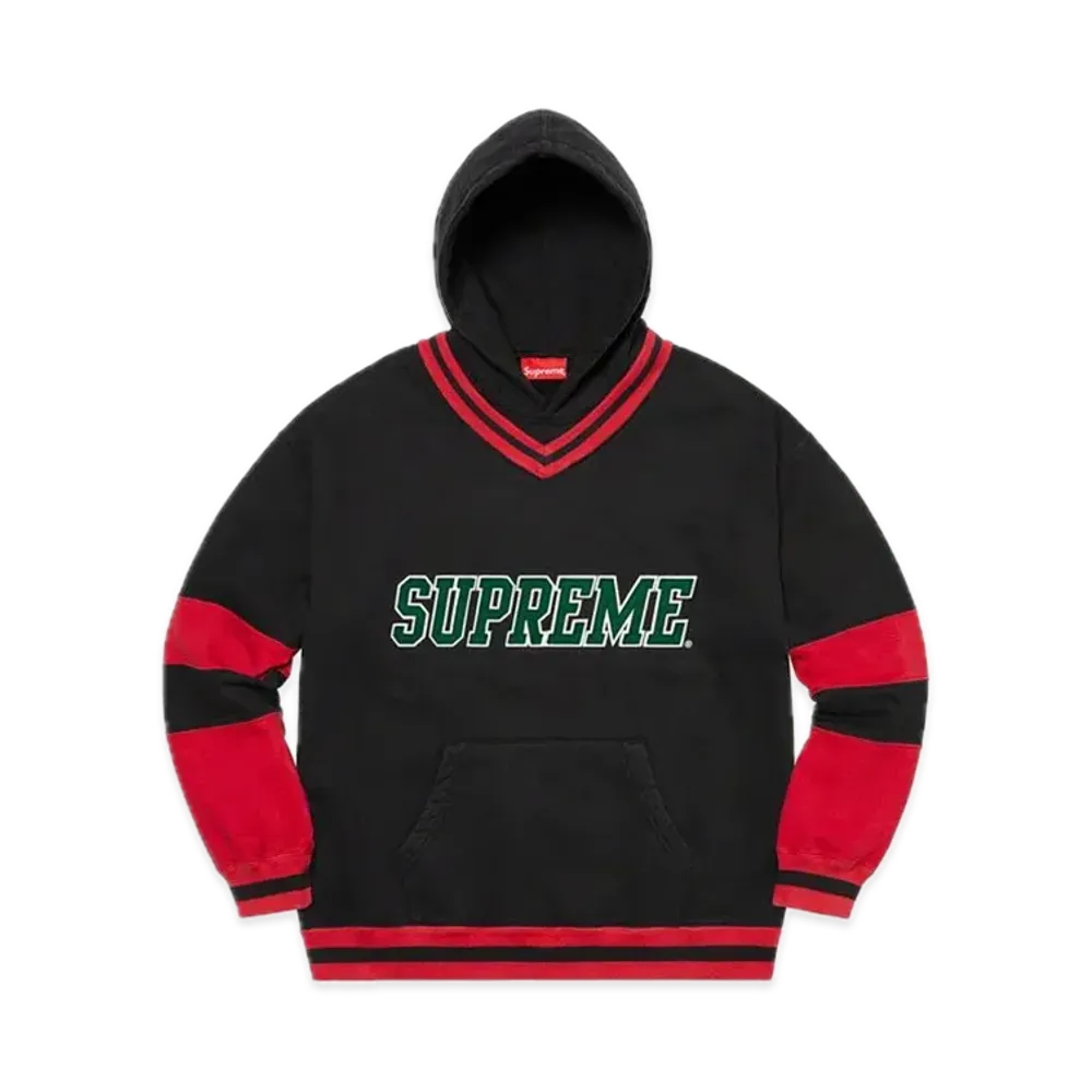 シュプリーム ホッケー フーデッド スウェットシャツ "ブラック"