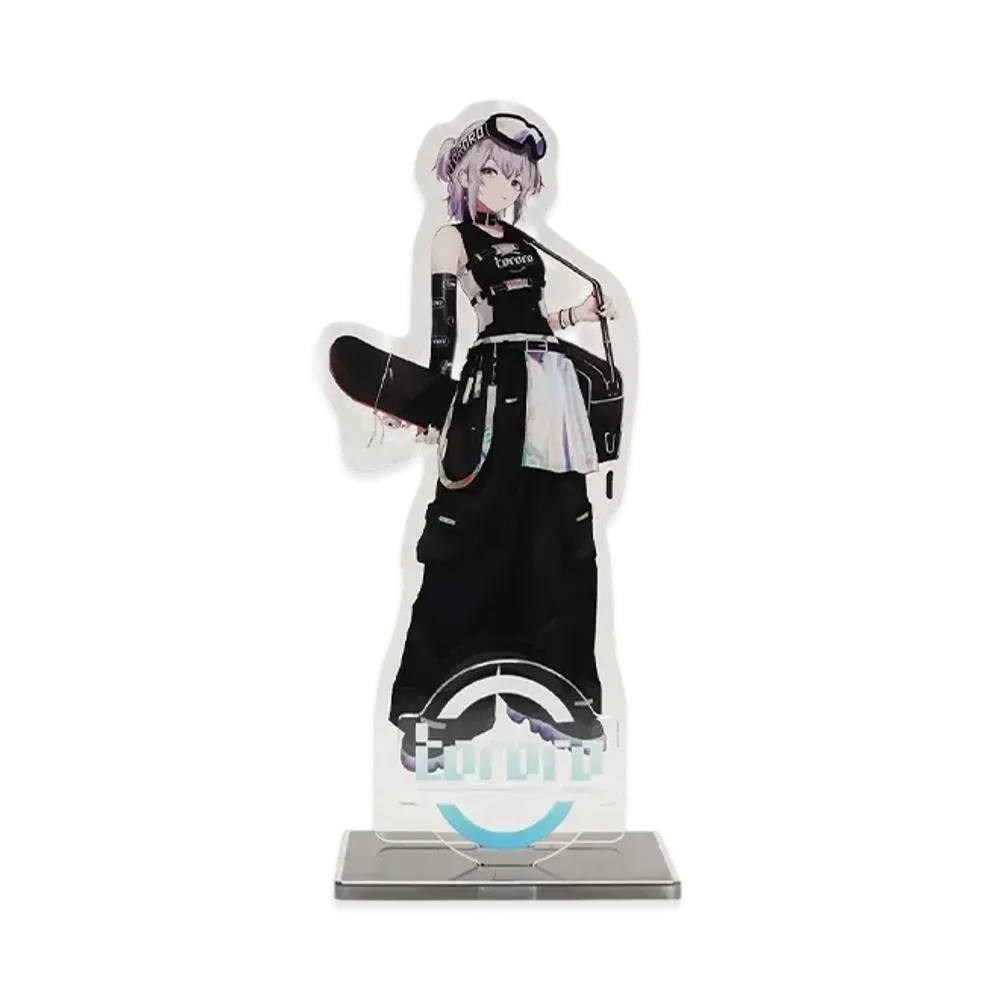 猫麦とろろ x SNKRDUNK \ NEKOMUGI TORORO 5th Anniversary acrylic stand "A" "BLACK"