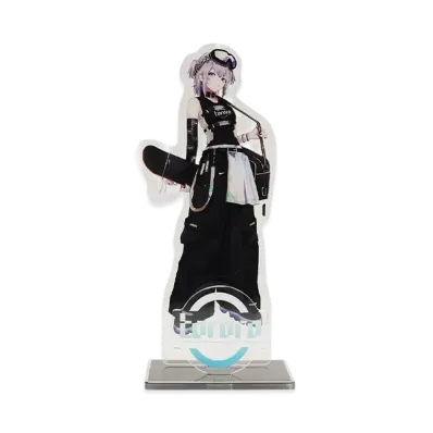 猫麦とろろ x SNKRDUNK \ NEKOMUGI TORORO 5th Anniversary acrylic stand "A" "BLACK"