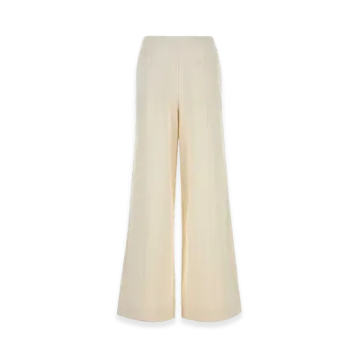 GUCCI Women's Cotton Blend Joggers "White/Ivory"