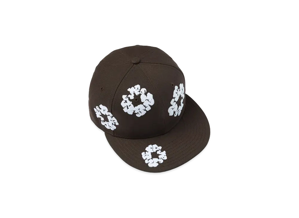 DENIM TEARS Cotton Wreath New Era 59Fifty Fitted Cap "Brown"