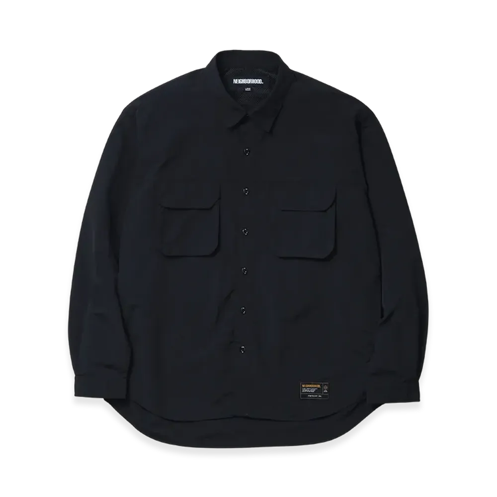 NEIGHBORHOOD Ventilation Field Shirt LS "Black"