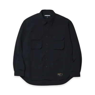 NEIGHBORHOOD Ventilation Field Shirt LS "Black"