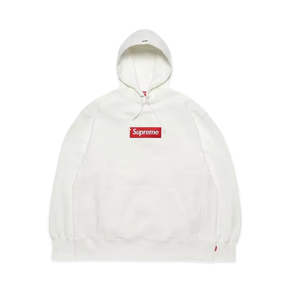 Supreme Box Logo Hooded Sweatshirt "White" (21FW)