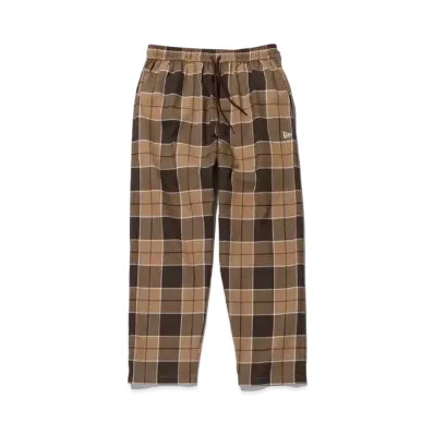 NEW ERA BLACK LABEL FW23 Easy Pants Multi Check "Khaki"