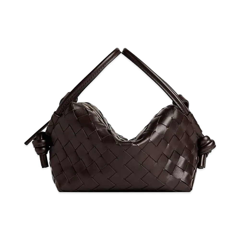 Bottega Veneta Loop Top Handle "Fondente"