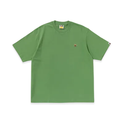 A BATHING APE Bape Bee One Point Relaxed Fit Tee "Green"