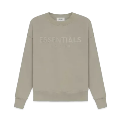 FEAR OF GOD ESSENTIALS Kids Pull-Over Crewneck "Moss"