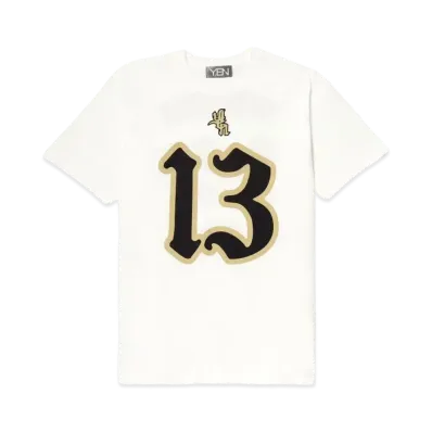 YENTOWN Numbering Tee "White"