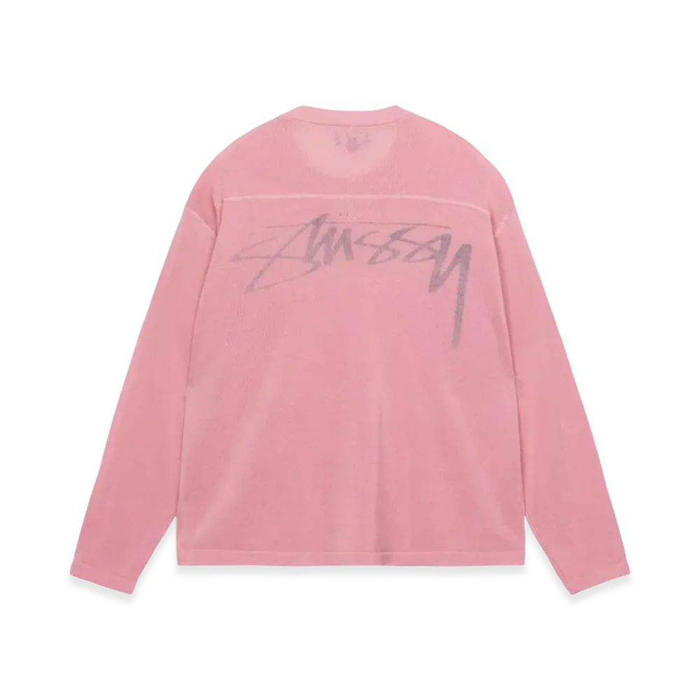 Stussy Football Sweater "Pink"