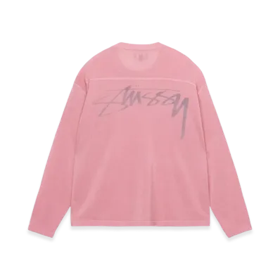 Stussy Football Sweater "Pink"