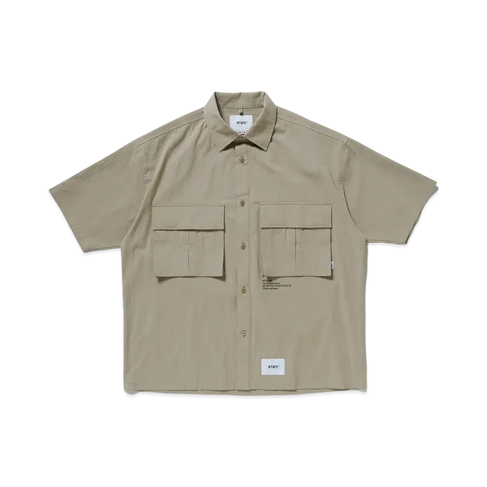 WTAPS Exp / SS / Cotton. Weather "Beige"