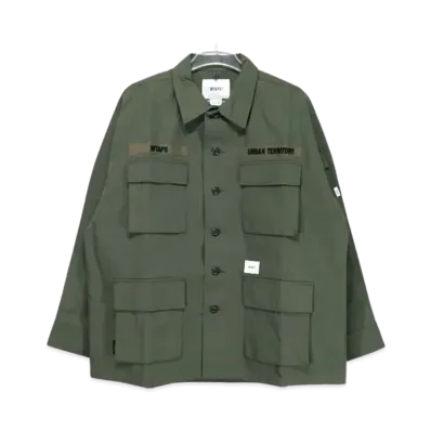 WTAPS 20AW Jungle LS NYCO Ripstop Cordura "Khaki"