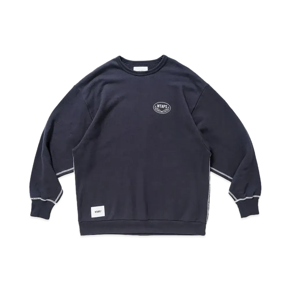 WTAPS Academy / Crew Neck / Cotton "Navy"
