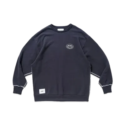 WTAPS Academy / Crew Neck / Cotton "Navy"
