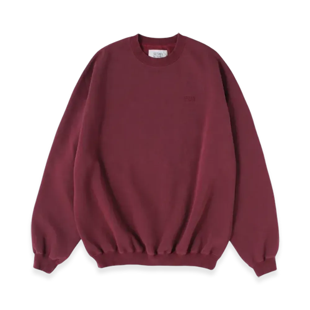 SEDAN ALL-PURPOSE Split Raglan Sleeve Sweatshirts "Burgundy"