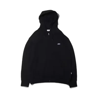 atmos Small Logo Zip Up Hooded Sweatshirt "Black"