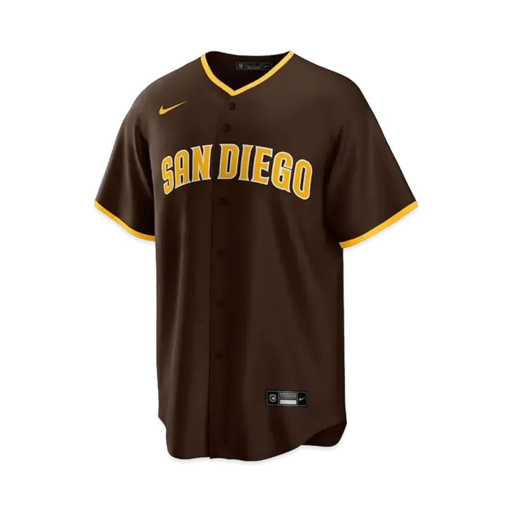 MLB x Nike Official Sefat Farid Yu Darvish Jersey "Brown"