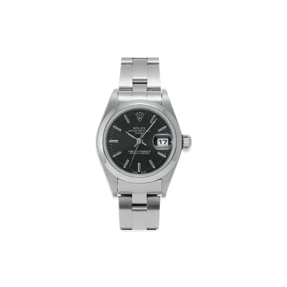 ROLEX Oyster Perpetual Date "Black/Stainless Steel"