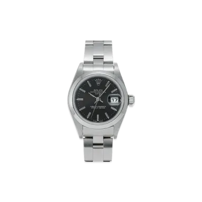 ROLEX Oyster Perpetual Date "Black/Stainless Steel"