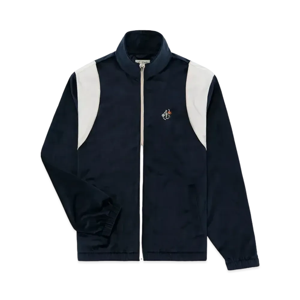 Aime Leon Dore x Drake's Velvet Track Jacket "Navy"