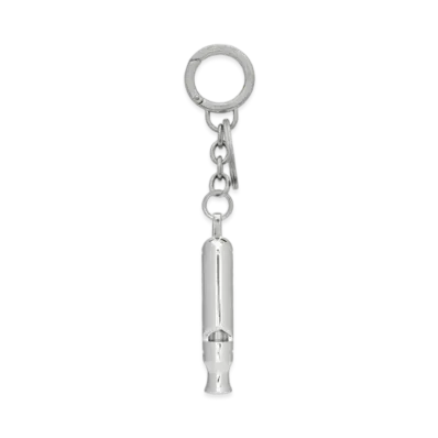 SAINT LAURENT Saint Laurent Whistle Keyring "Metal"