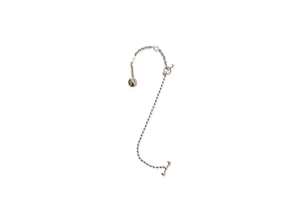 NICENESS S.Barrow Sterling Silver Wallet Chain Ball Short "Silver"