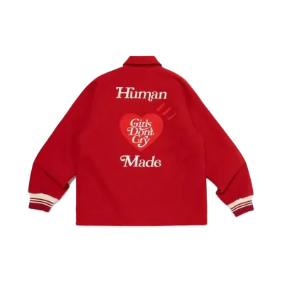 HUMAN MADE x Girls Don't Cry GDC Stadium Jacket "Red" / VERDY