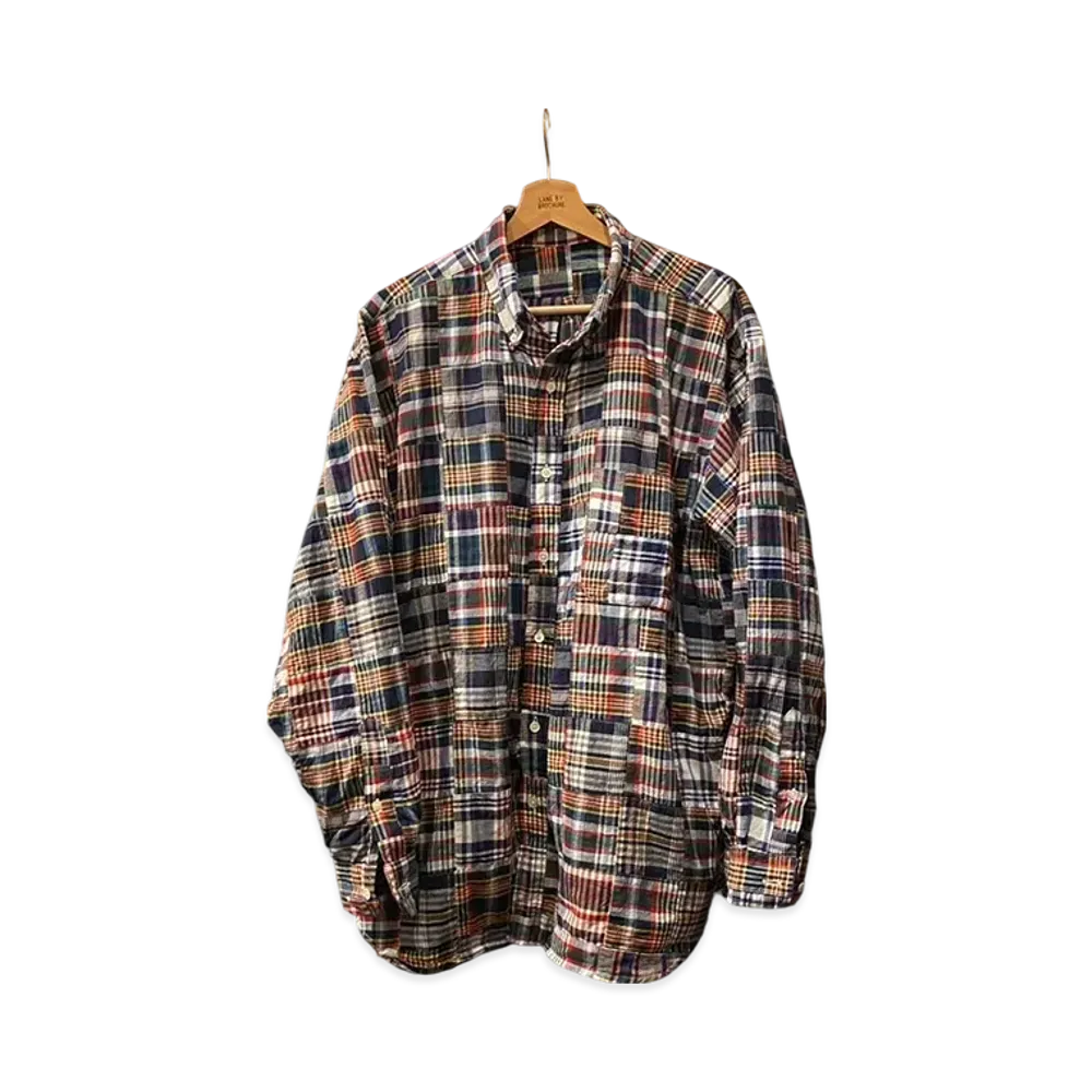 BROCHURE BD Patchwork Madras "Navy"