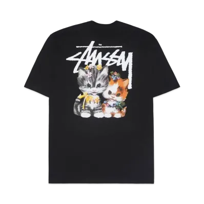 Stussy Kittens Tee "Black"