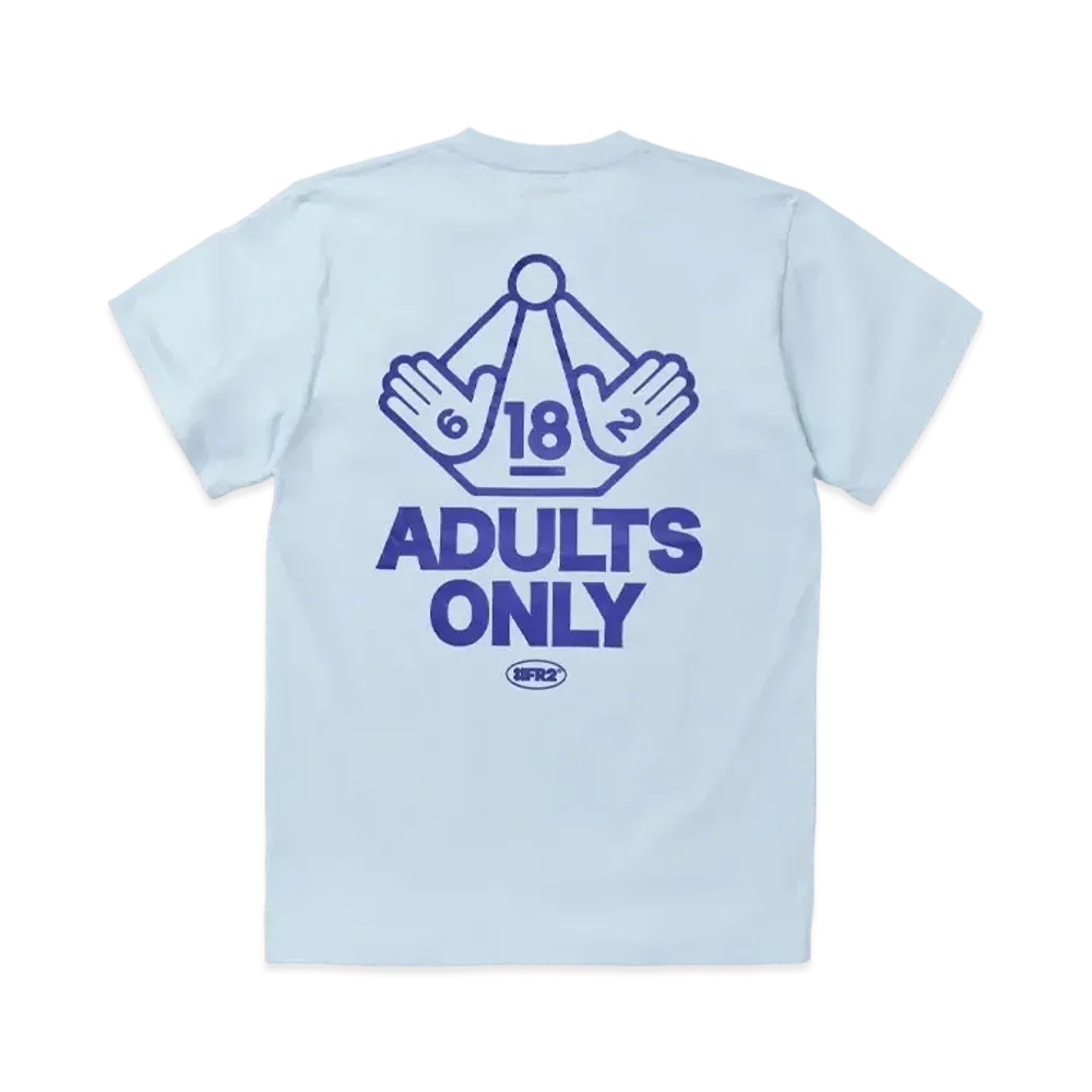 FR2 6182 Adults Only T-Shirt "Light Blue"