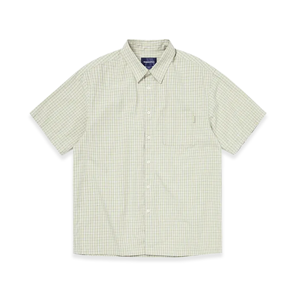 thisisneverthat Check S/S Shirt "Lemon"