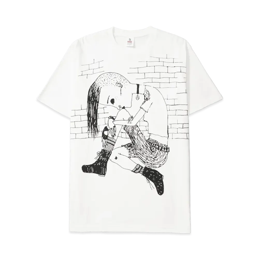 Supreme x Y's by Yohji Yamamoto Thinker Tee "White"