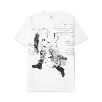 Supreme x Y's by Yohji Yamamoto Thinker Tee "White"