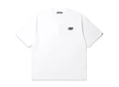 APHRODITEGANG Small Classic Logo Embroidery S/S Tee "White/Black"