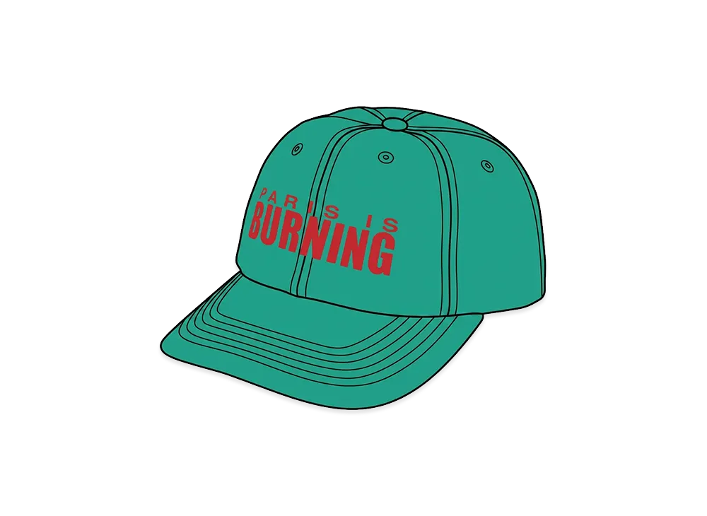 Supreme Paris Is Burning 6-Panel "Teal"