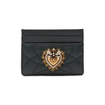 Dolce&Gabbana Devotion Credit Card Holder "Green"