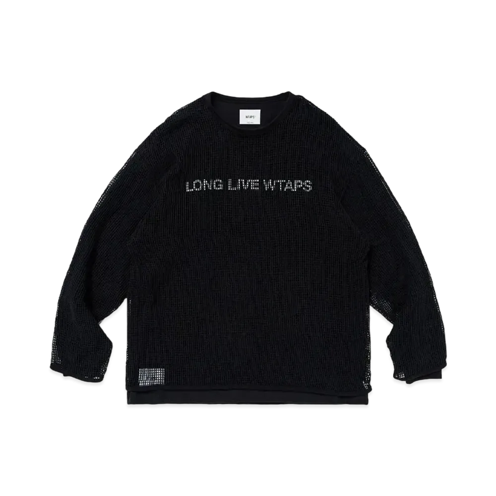 WTAPS Ghill / LS / Cotton. Llw "Black"