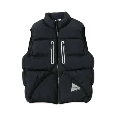 GRAMICCI x and wander Women's Down Vest "Black"