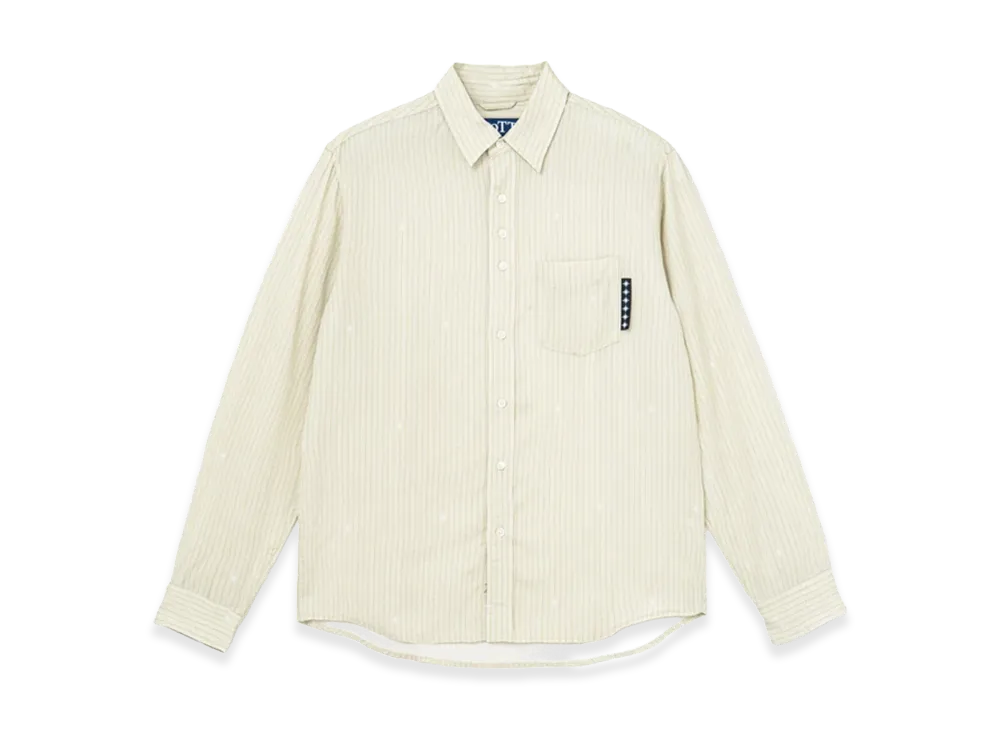 BoTT Printed Sparkle Striped Shirt "Green"
