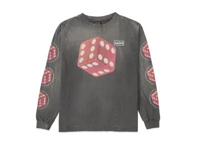 SAINT Mxxxxxx Dice LS Tee "Black"