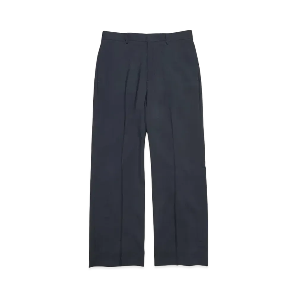 SOPHNET. Summer Merino Wool Straight Fit Slacks "Navy"