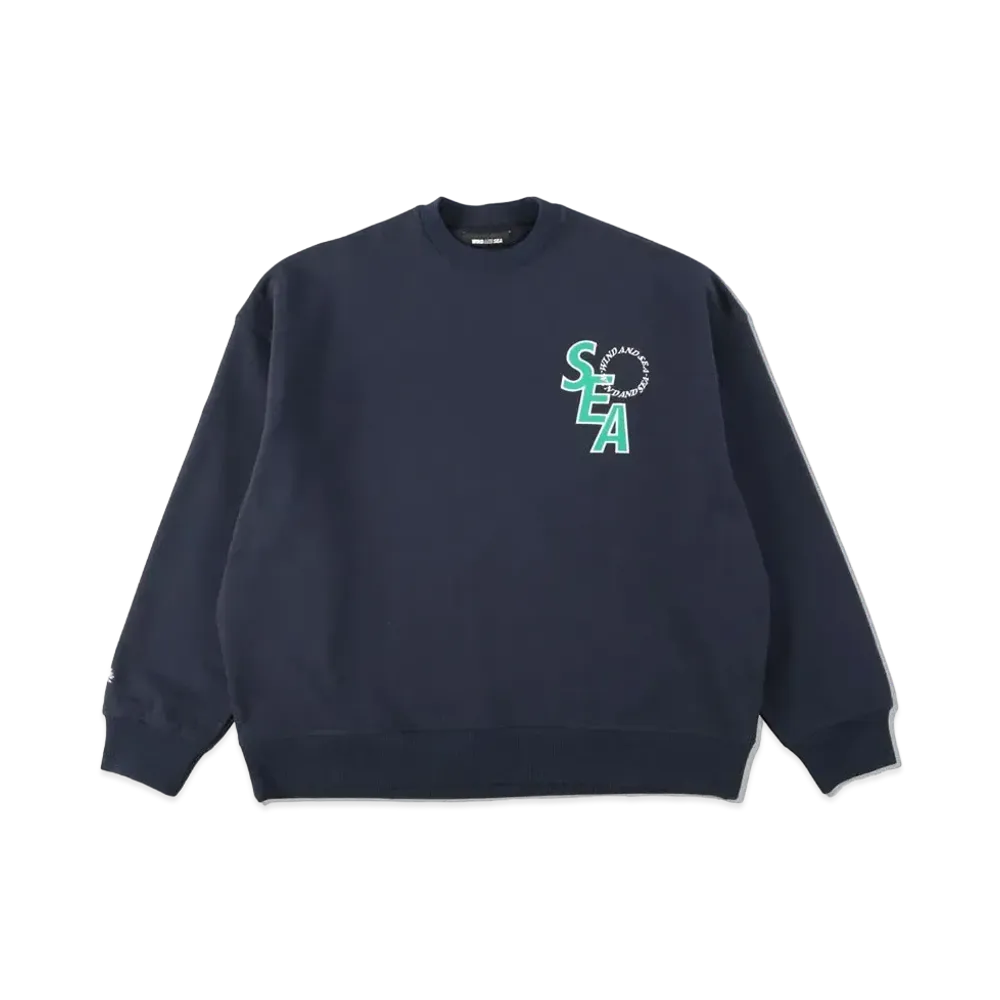WIND AND SEA Sea (S_E_A) Crew Neck "Navy"