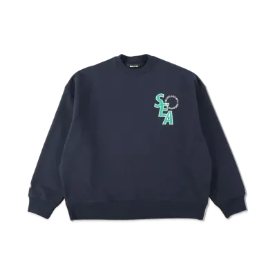 WIND AND SEA Sea (S_E_A) Crew Neck "Navy"