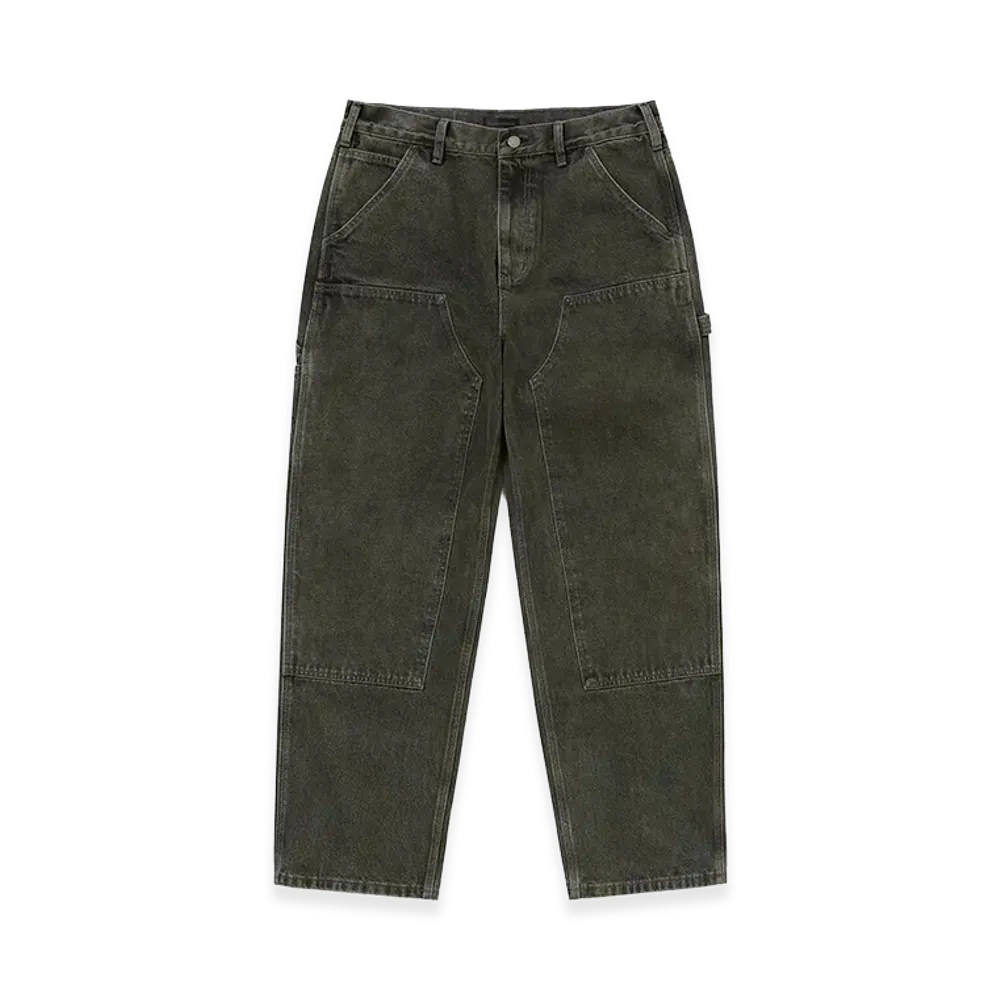 thisisneverthat Denim Double Knee Pant "Olive"