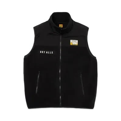 HUMAN MADE Fleece Vest "Black"