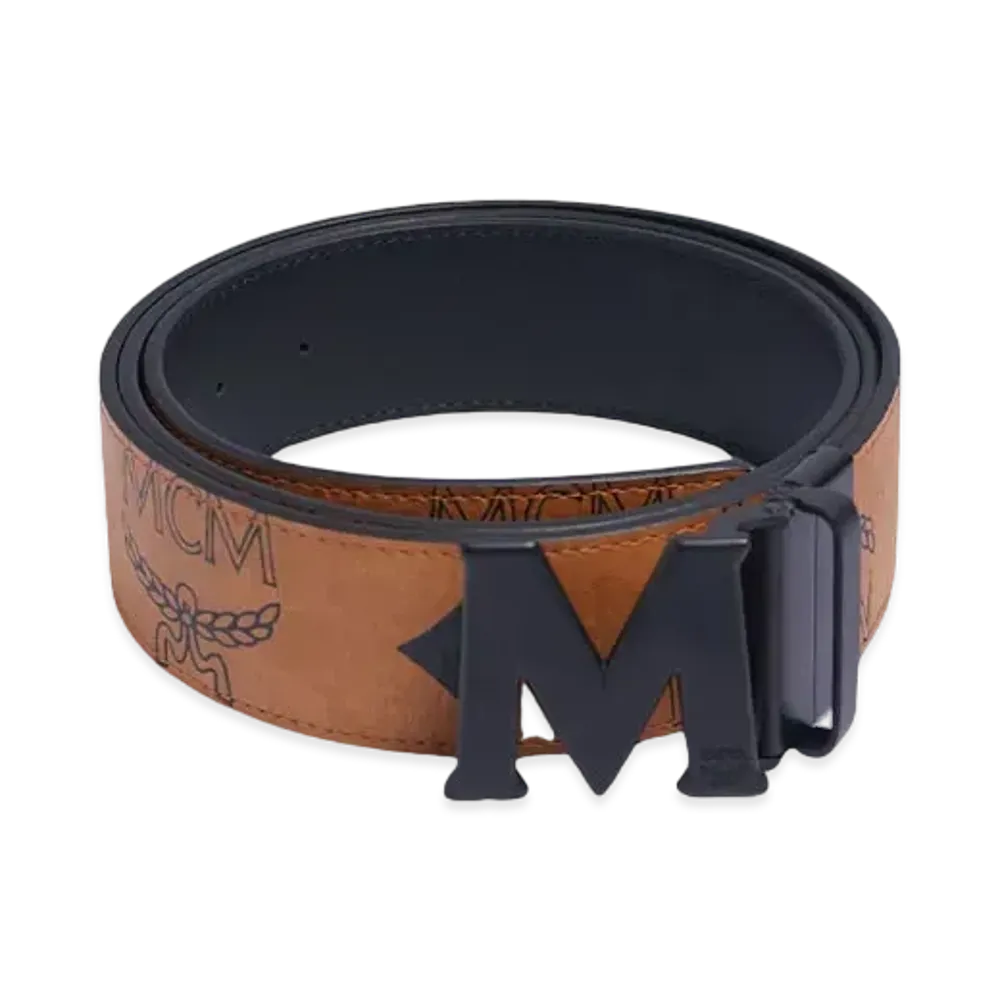 MCM CLAUS BELT "COGNAC"